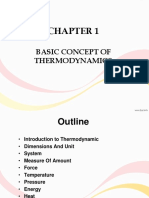 Chapter 1 Basic Concept of Thermodynamics PDF