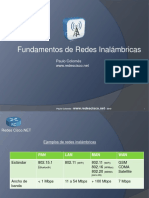 Fundamentos de Redes Inalámbricas: Paulo Colomés - 2010