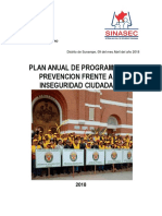 Plan de Programas de Prevencion Jvsc