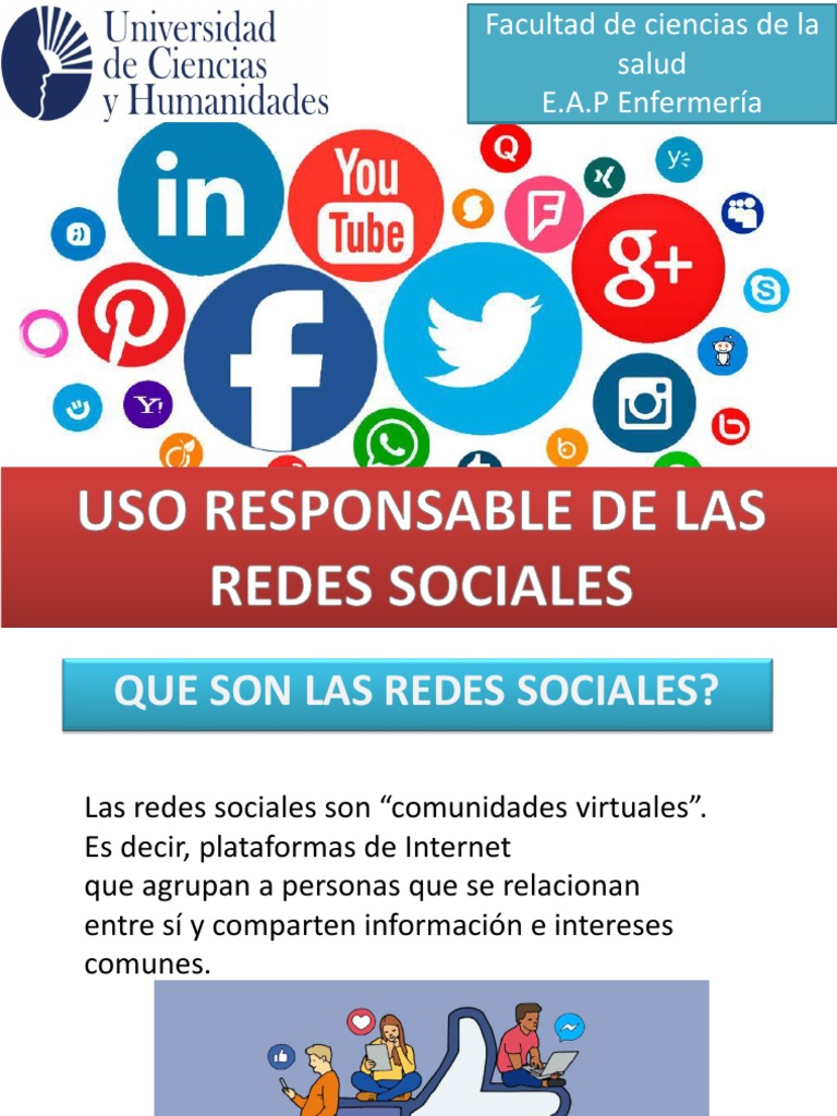 Exposicion Uso Responsable de Las Redes Sociales | PDF | Servicio de ...