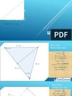 Área de Un Triángulo Con Razones Trigonométricas