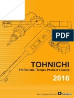 Tohnichi - Katalog 2016 EN