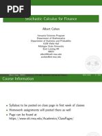 Shreve S.E. Stochastic Calculus For Finance II | PDF | Teaching ...