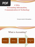 C39IA Accounting Information, Communication & Technology: Not Just A Load of Old Numbers .