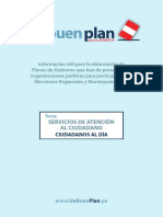 Ciudadanos Al Día: Servicios de Atención Al Ciudadano