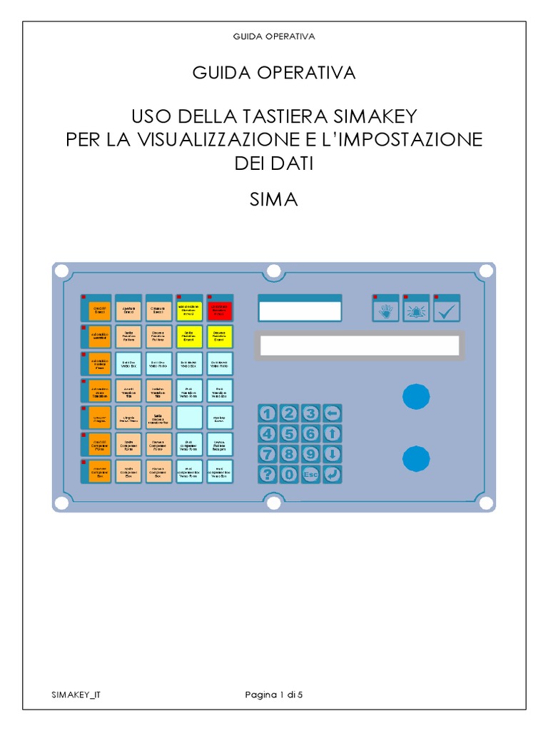 SIMAKEY Keyboard Guide | PDF | Programmable Logic Controller | Computer ...