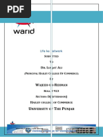 Download Warid internship report by Wajeeh Rehman SN37922121 doc pdf