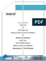 Warid Internship Report