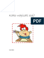 Kako Napisati Esej Iz HRV J PDF