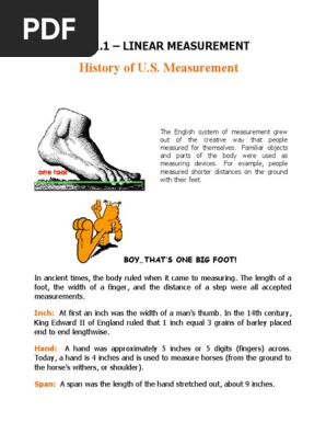 History Of Measurements Foot Unit Circle