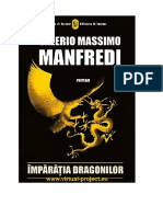Valerio Massimo Manfred - Imparatia Dragonilor PDF