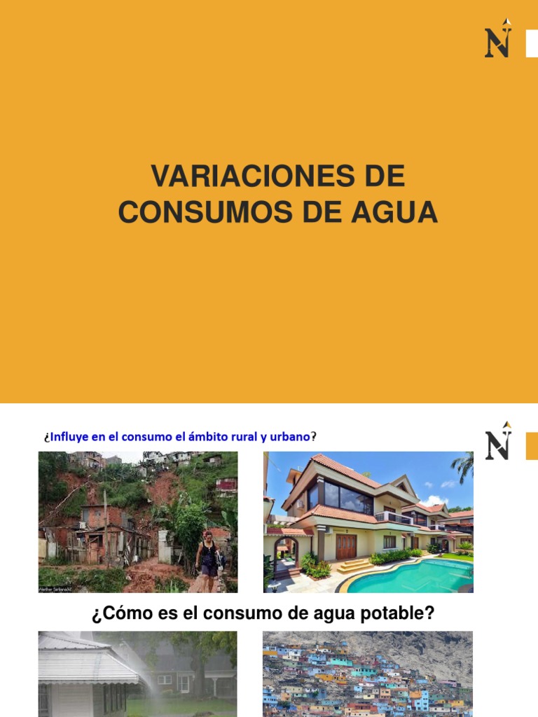 Variaciones en el Consumo de Agua Potable | PDF | Consumo (economía ...