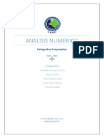 Informe Integrales Impropias