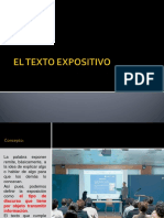 El Texto Expositivo Específico