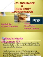 Health Insurance N TPA by Poonam N Neha Bhaker