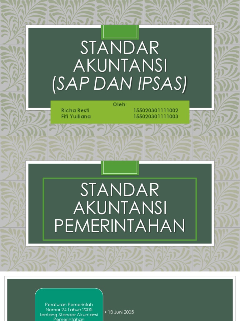 Adaptasi IPSAS dalam SAP Indonesia | PDF | Teknologi & Rekayasa