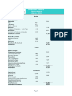 Plantilla Excel Balance General