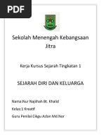 Folio Sejarah Tingkatan Satu: Keluarga Saya