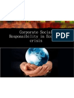 Corporate Social Responsibility in Economic Crisis