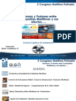 Alianzas y Fusiones Entre Compañías Maritimas y Sus Efectos - Elieser Castellanos