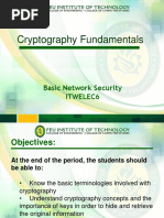 Cryptography Fundamentals: Basic Network Security Itwelec6