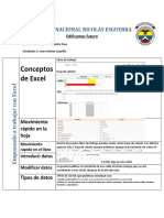 Colegio Nacional Nicolas Esguerra Excel 2013 PDF