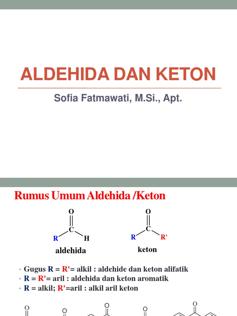 Kimorg Aldehid Dan Keton