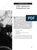 ODBC Applications: Writing Good Code: Chapter Five