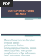 Sistem Pemerintahan Belanda