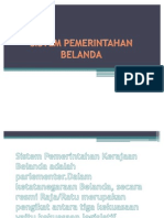 Sistem Pemerintahan Belanda