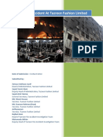 Report On The Fire Accident at Creative Fashion Limited