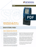 PHD6 GAS detector DataSheet