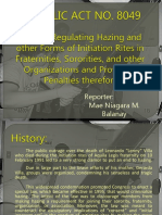 Anti-Hazing Law