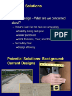 Potential Solutions: Goals For Design - What Are We Concerned About?