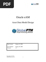 eAM Data Model 012808