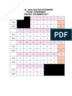 Jadwal Jaga Dokter Internship