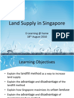 Land Reclamation in Singapore