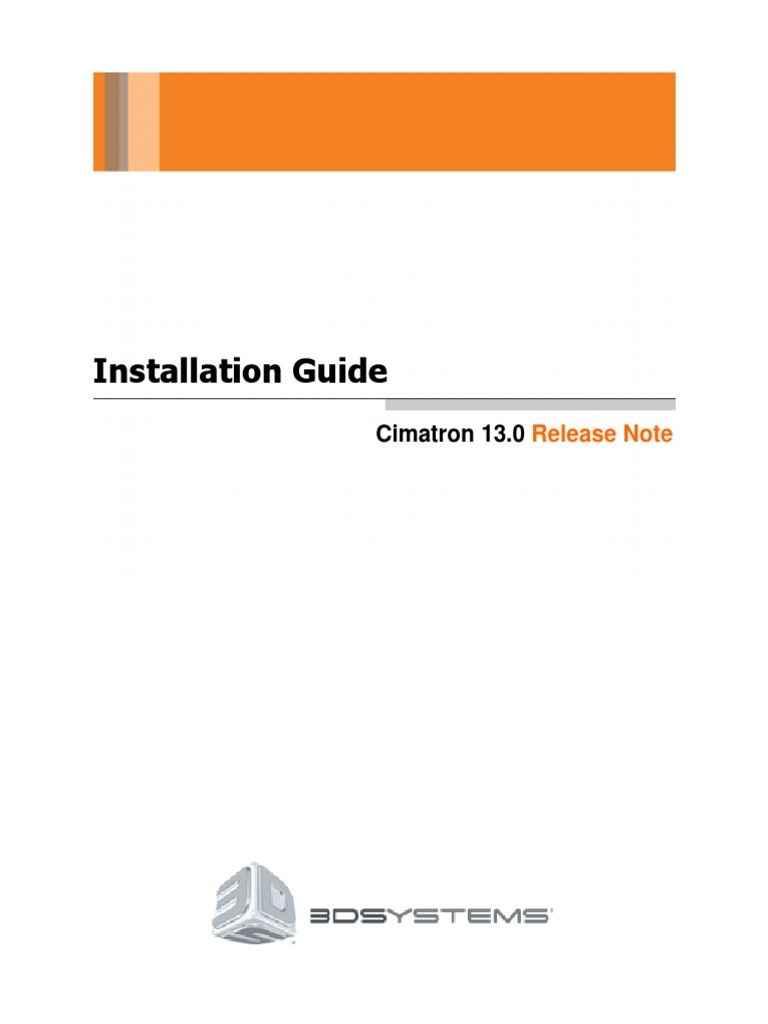 Installation Guide PDF | PDF | Installation (Computer Programs ...