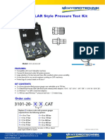 Caterpillar Style Pressure Testing Kit 3101-20-49-CAT