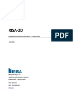 RISA Software 2D Tutorials