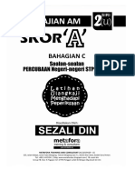 Analisa Soalan Pengajian Am Percubaan Negeri Penggal 2 (Ulangan)