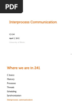 Interprocess Communication: CS 241 April 2, 2012