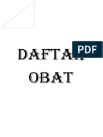 Daftar Obat