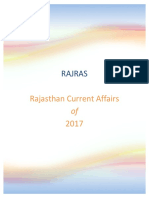 Rajasthan Current Affairs 2017