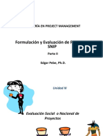 Curso Formulacion y Evaluacion de Proyectos Snip - Parte 2