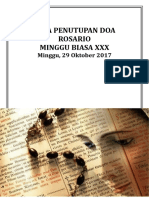 Buku Panduan Penutupan Rosario 2015