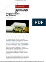 Débat Pourquoi Nous Devrions Expérimenter Le Cannabis Thérapeutique en France