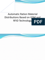 Automatic Ration Material Distributions Based On GSM and RFID Technology