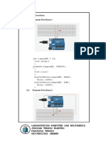 Data Hasil Percobaan Arduino