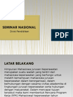 Seminar Nasional Hima Perawat